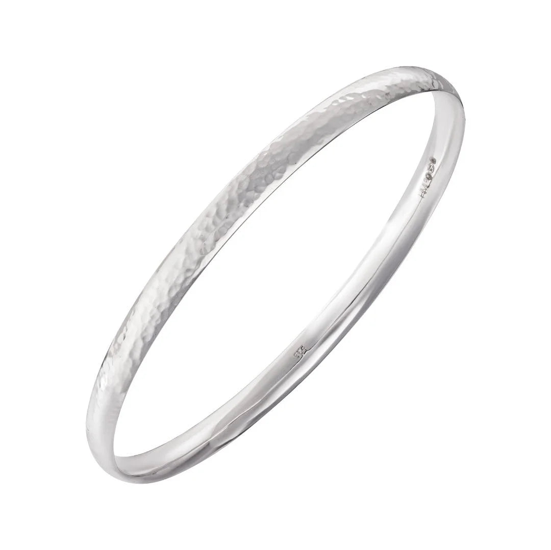 Silver Medium Bangle