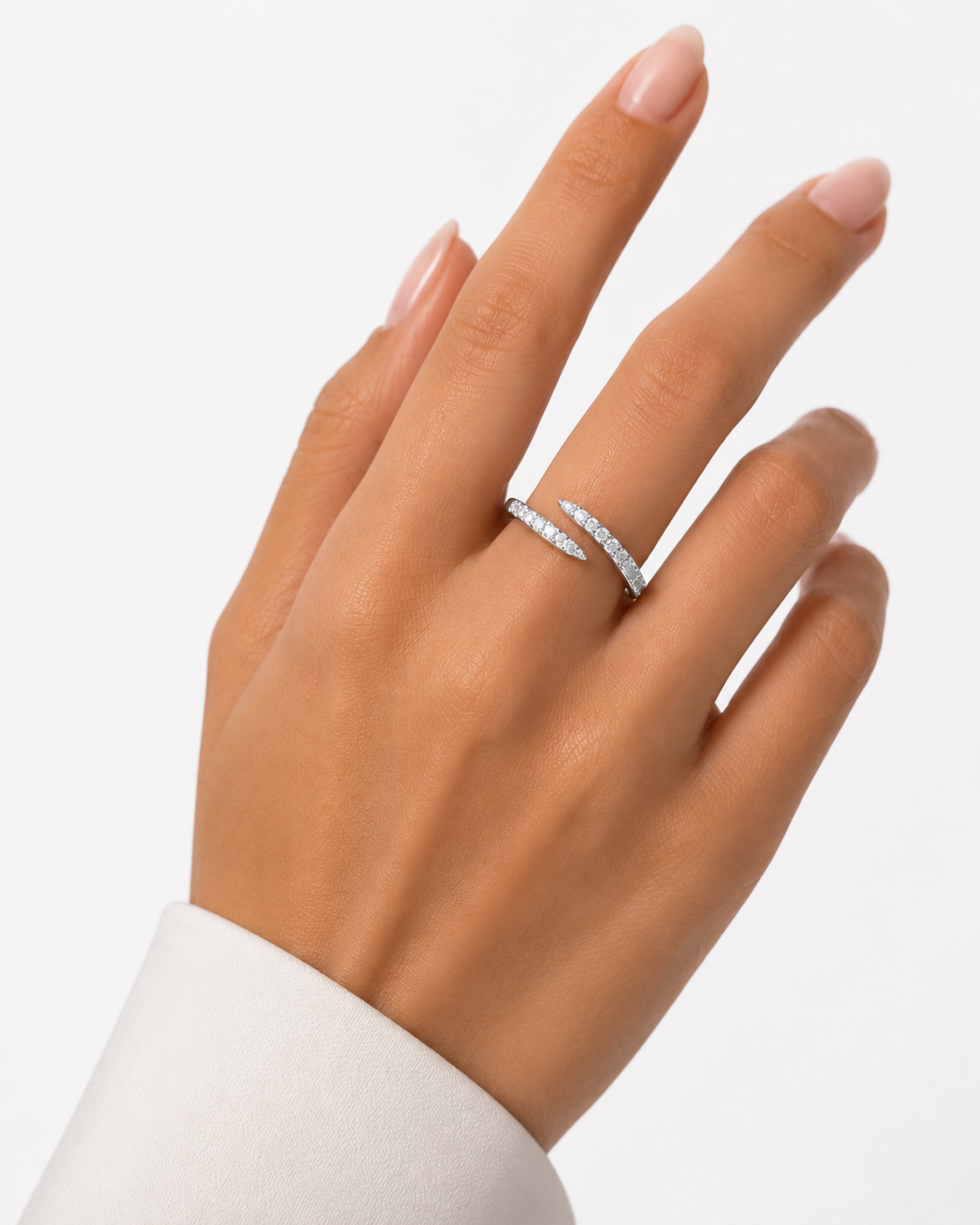 Silver Wrap Ring