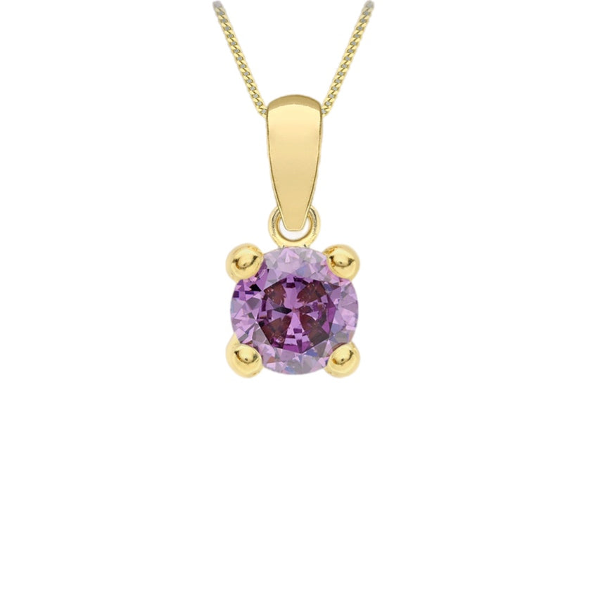 9ct Birthstone Pendant