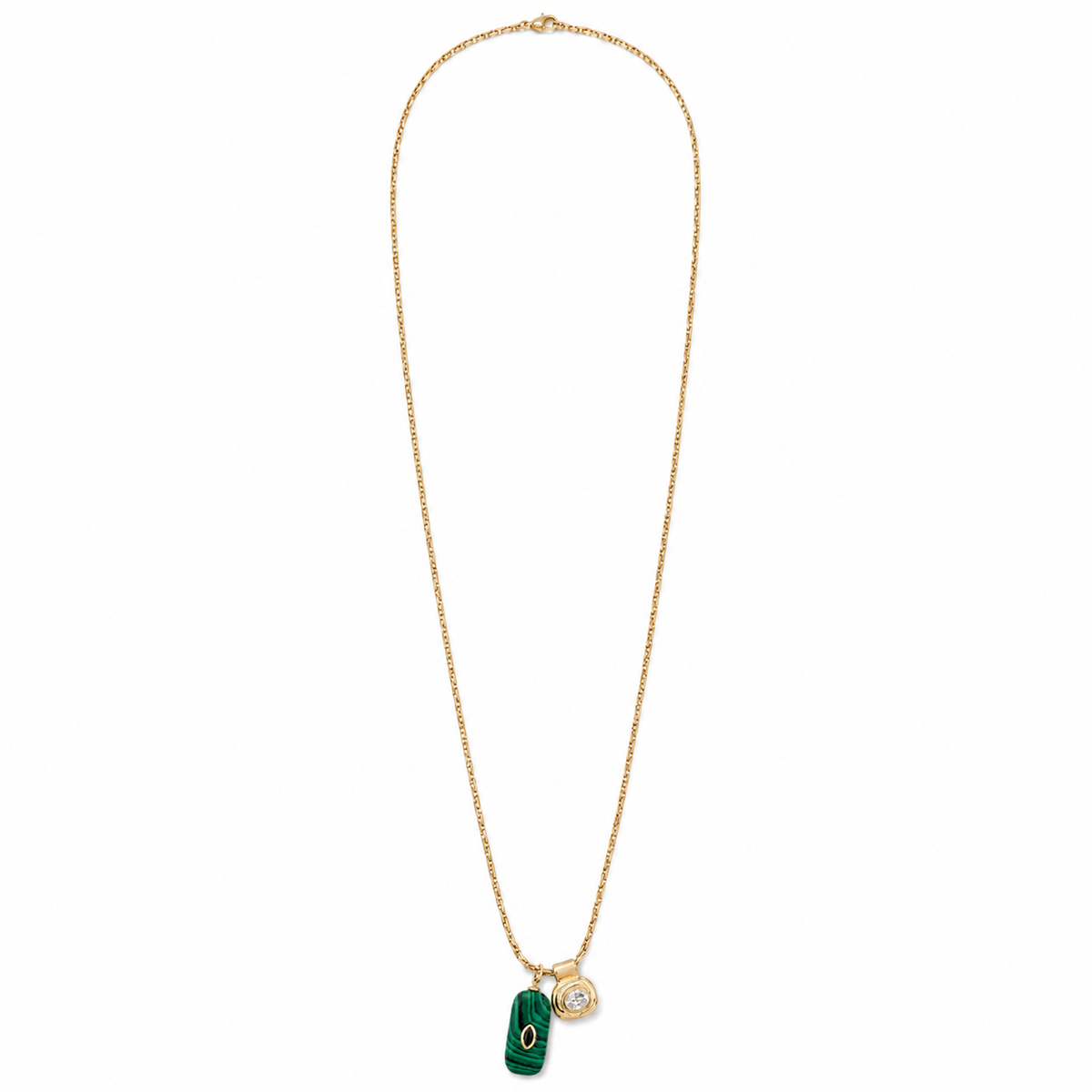 Serafina Necklace Malachite