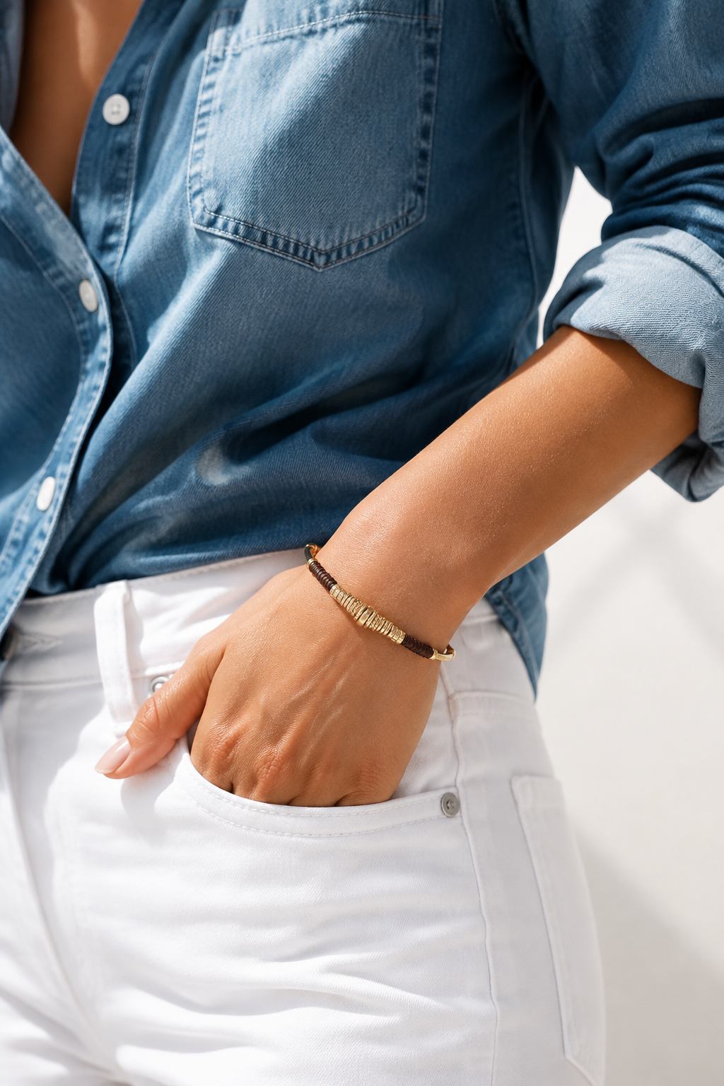 Zizanie Bangle Brown