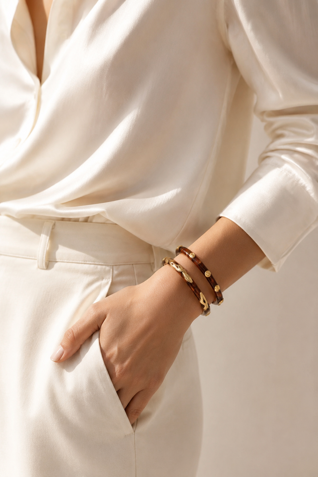 Caftan Bis Bracelet Tortoiseshell