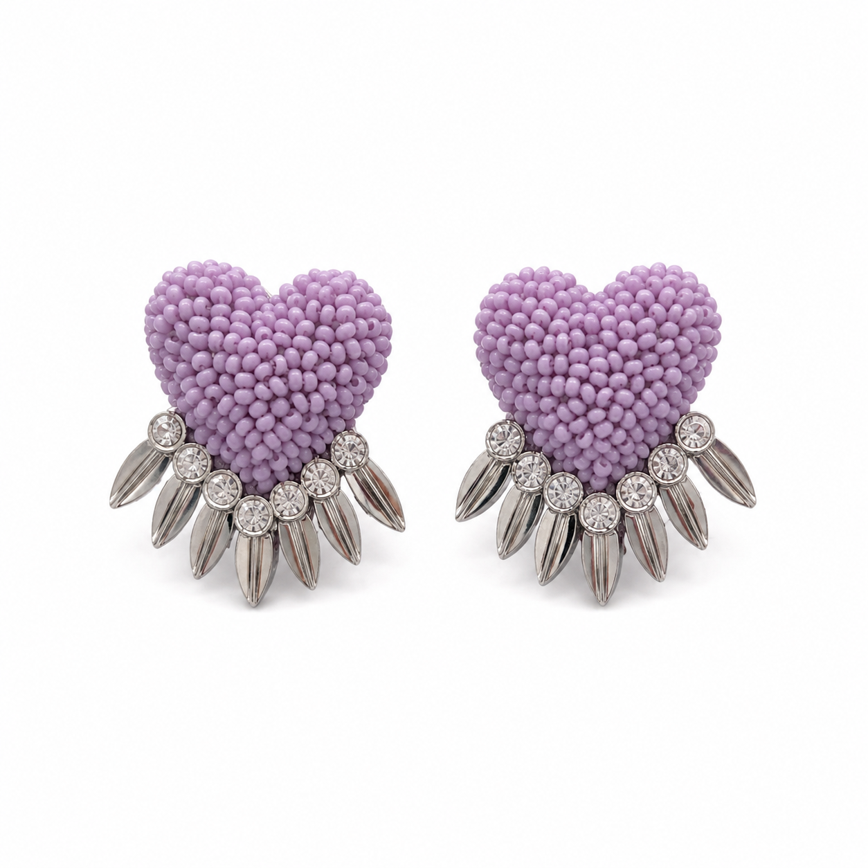 Danika Purple Earrings
