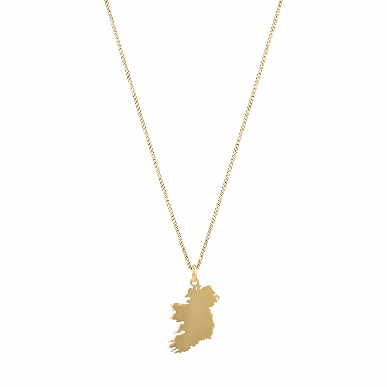 9ct Map of Ireland Pendant