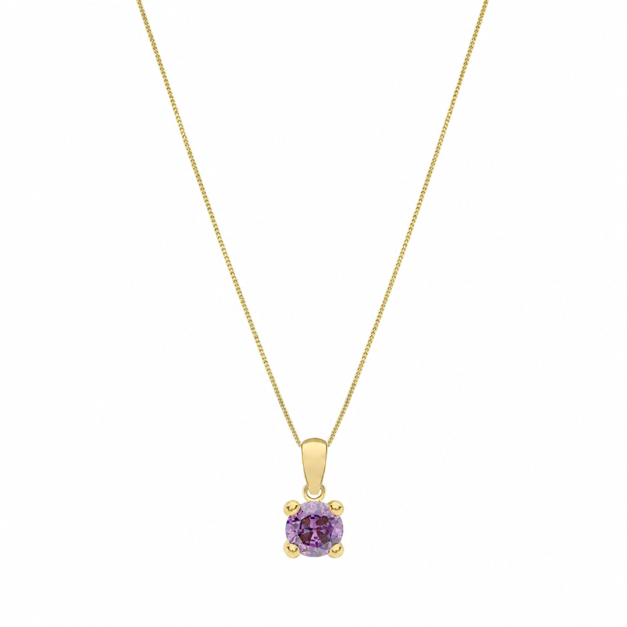 9ct Birthstone Pendant