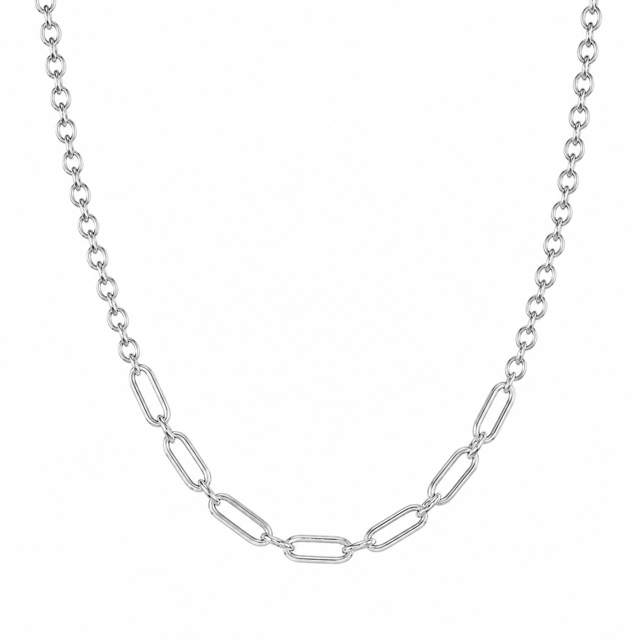 Rolo Paper Chain Necklace