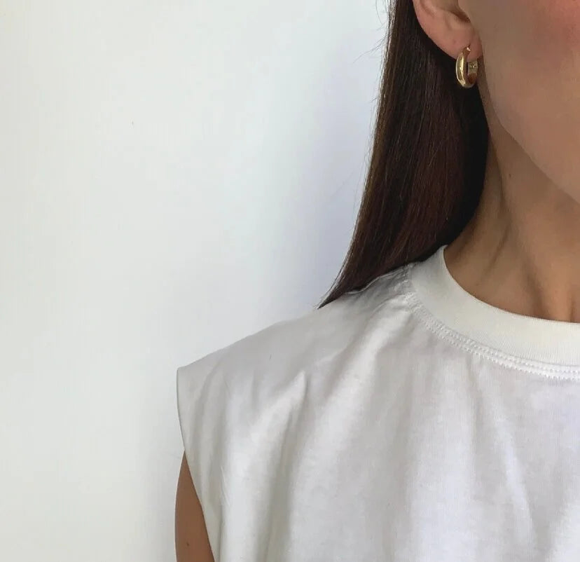 9ct Gold Classic Gold Hoop Earrings
