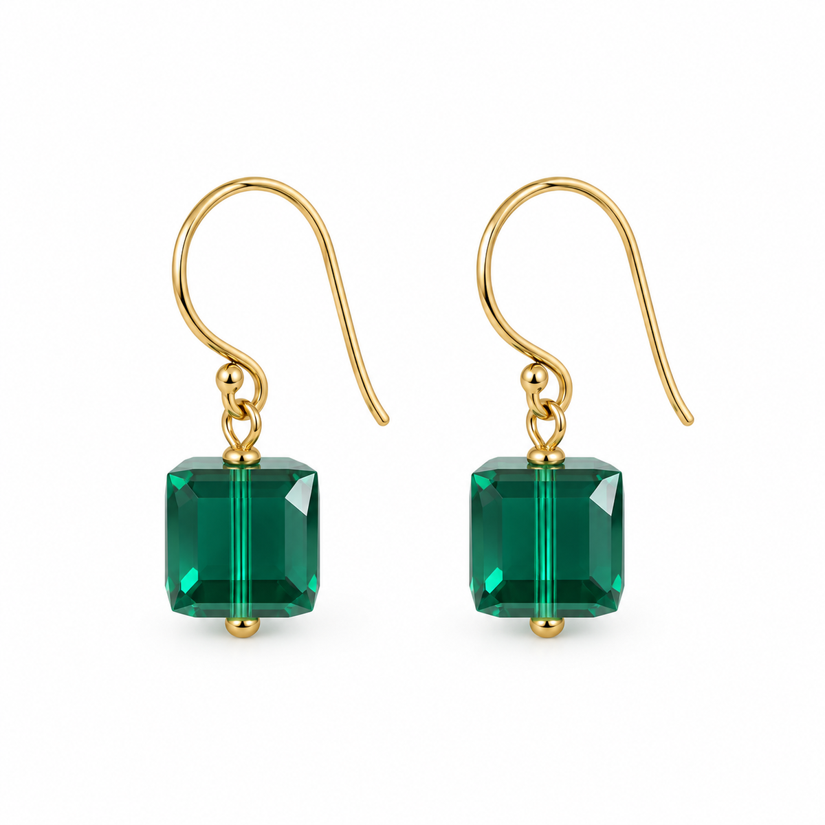 Emerald Crystal Cube Drop