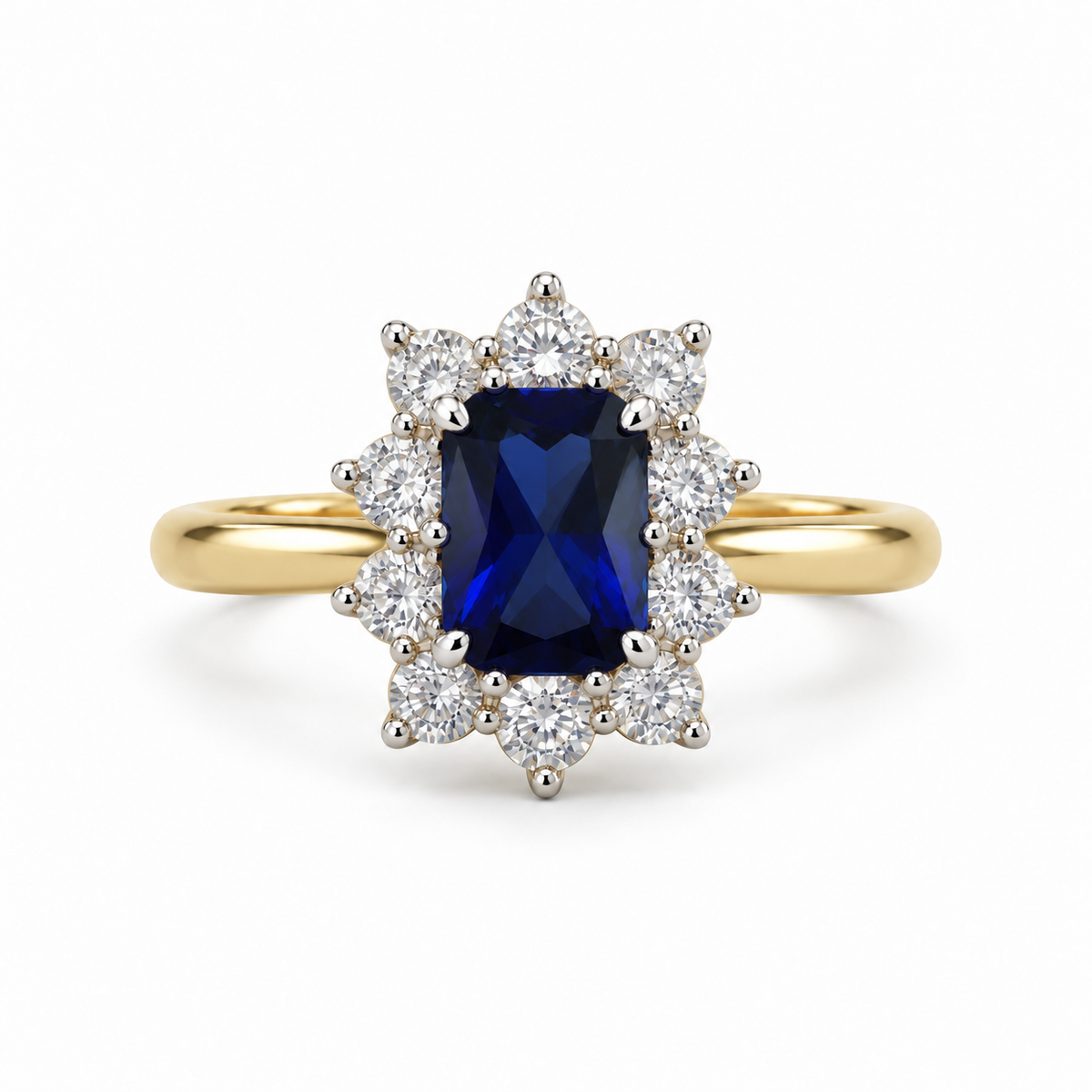 Gold Sapphire Ring