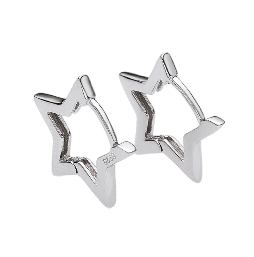 Silver Star Hoop