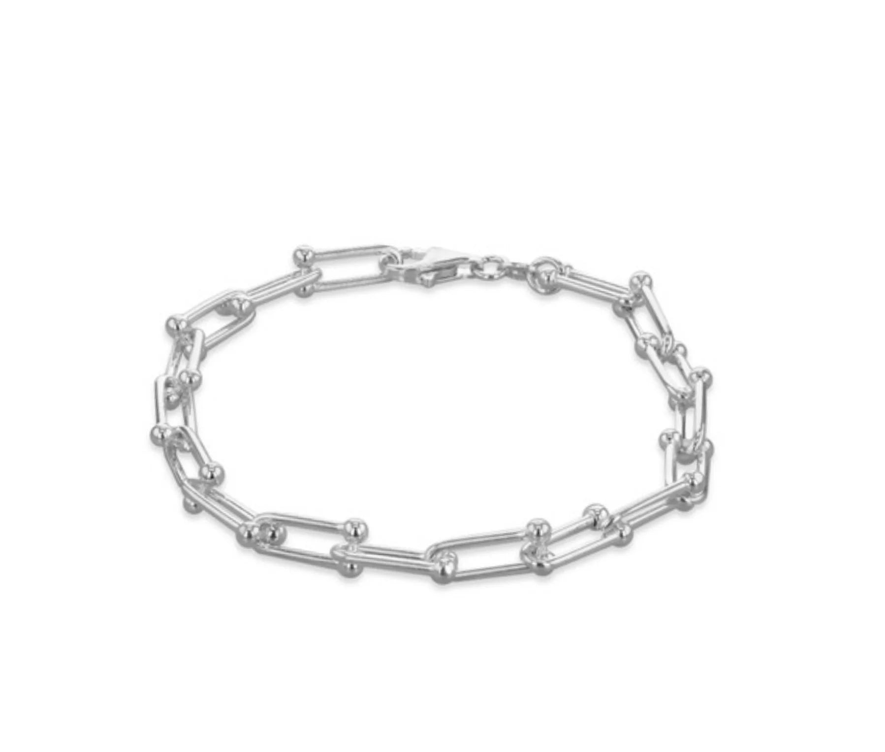 Silver Industrial Bracelet