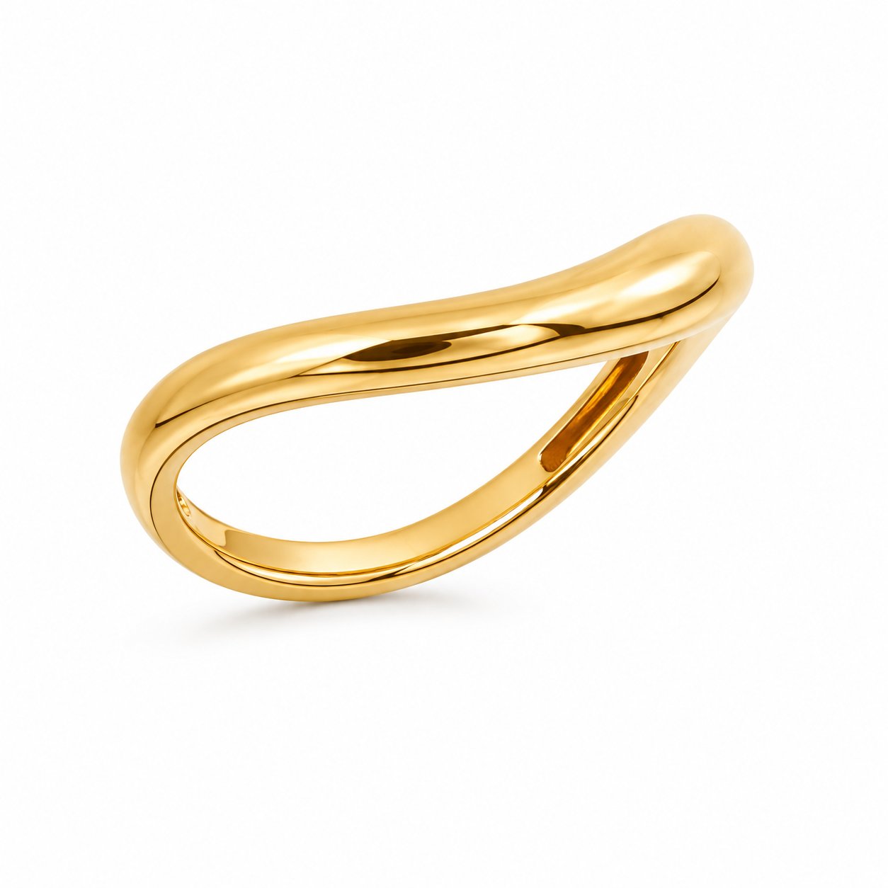 9ct Gold Wave Ring