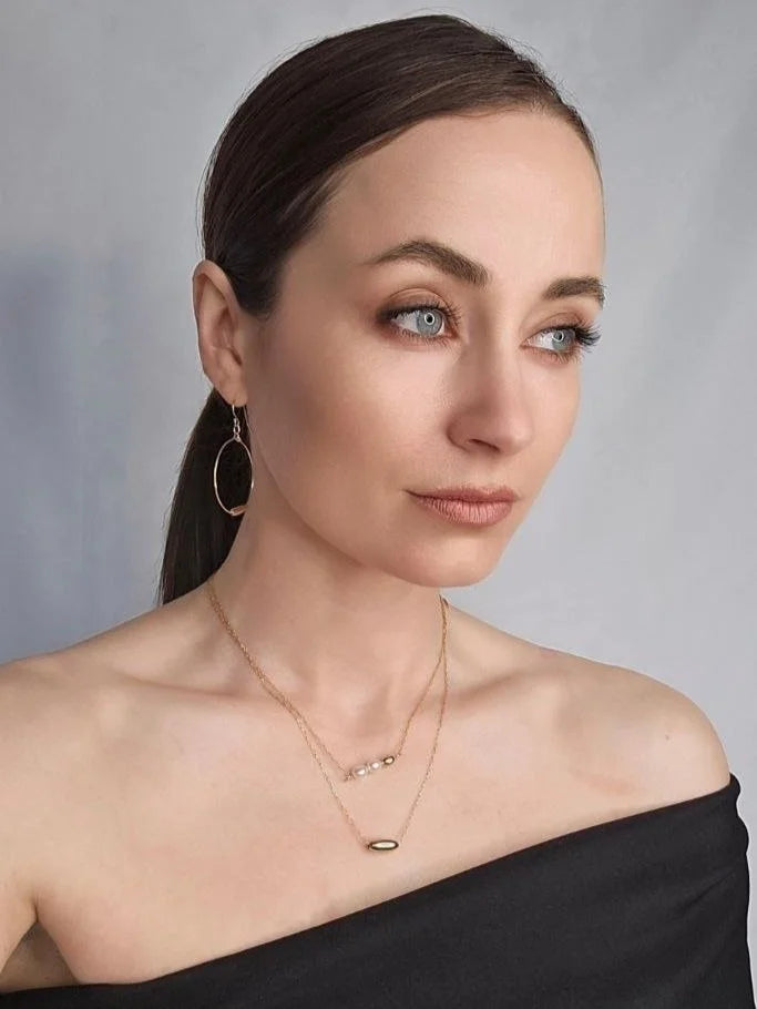 Bean Pendant Necklace