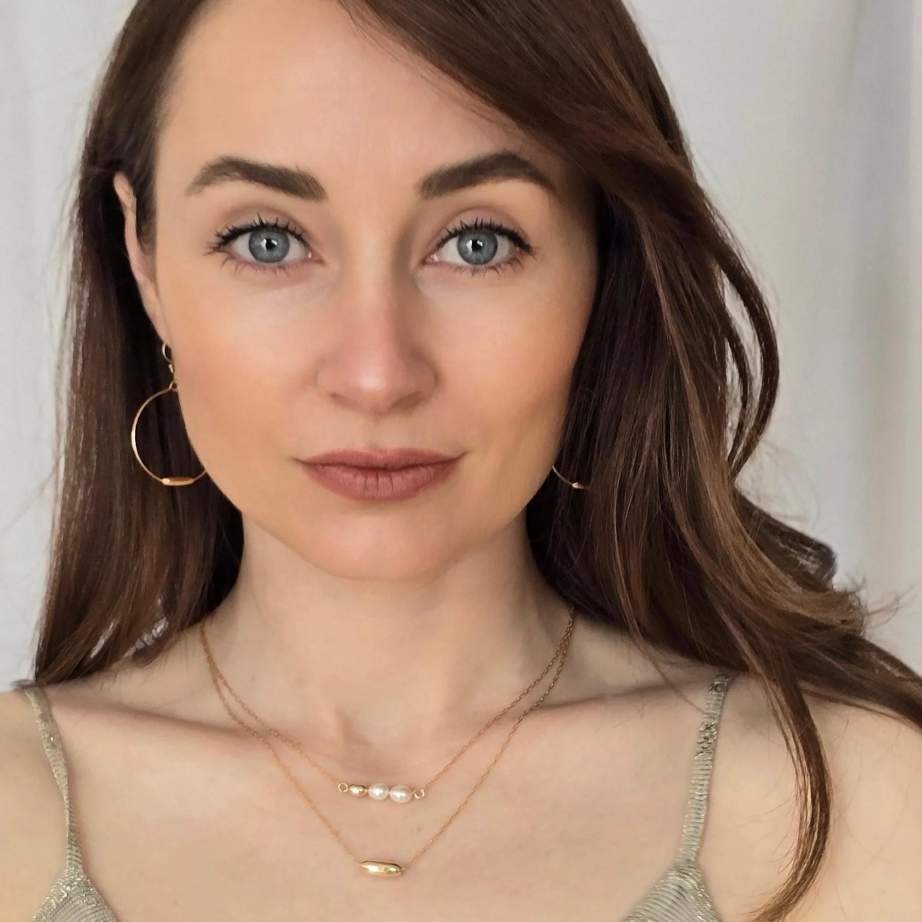 Bean & Baroque Pendant Necklace