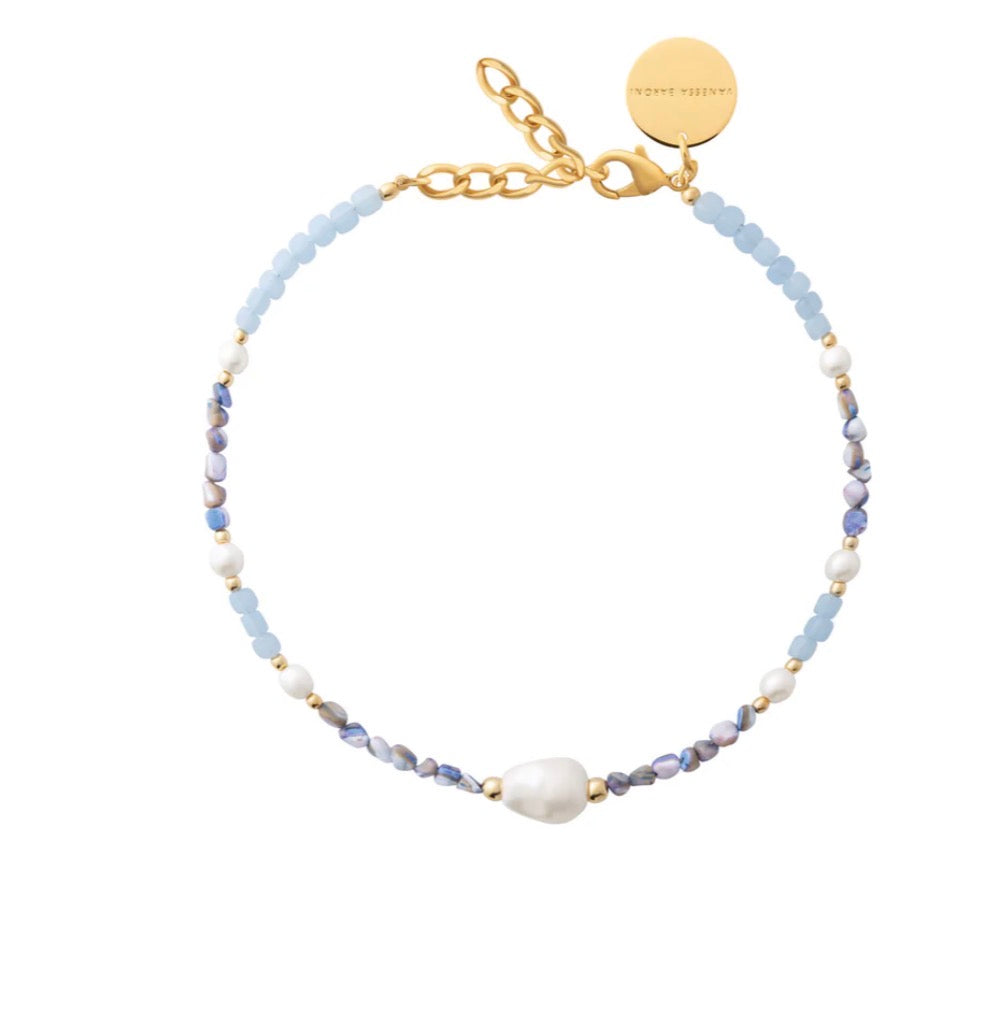 Shore Necklace Blue