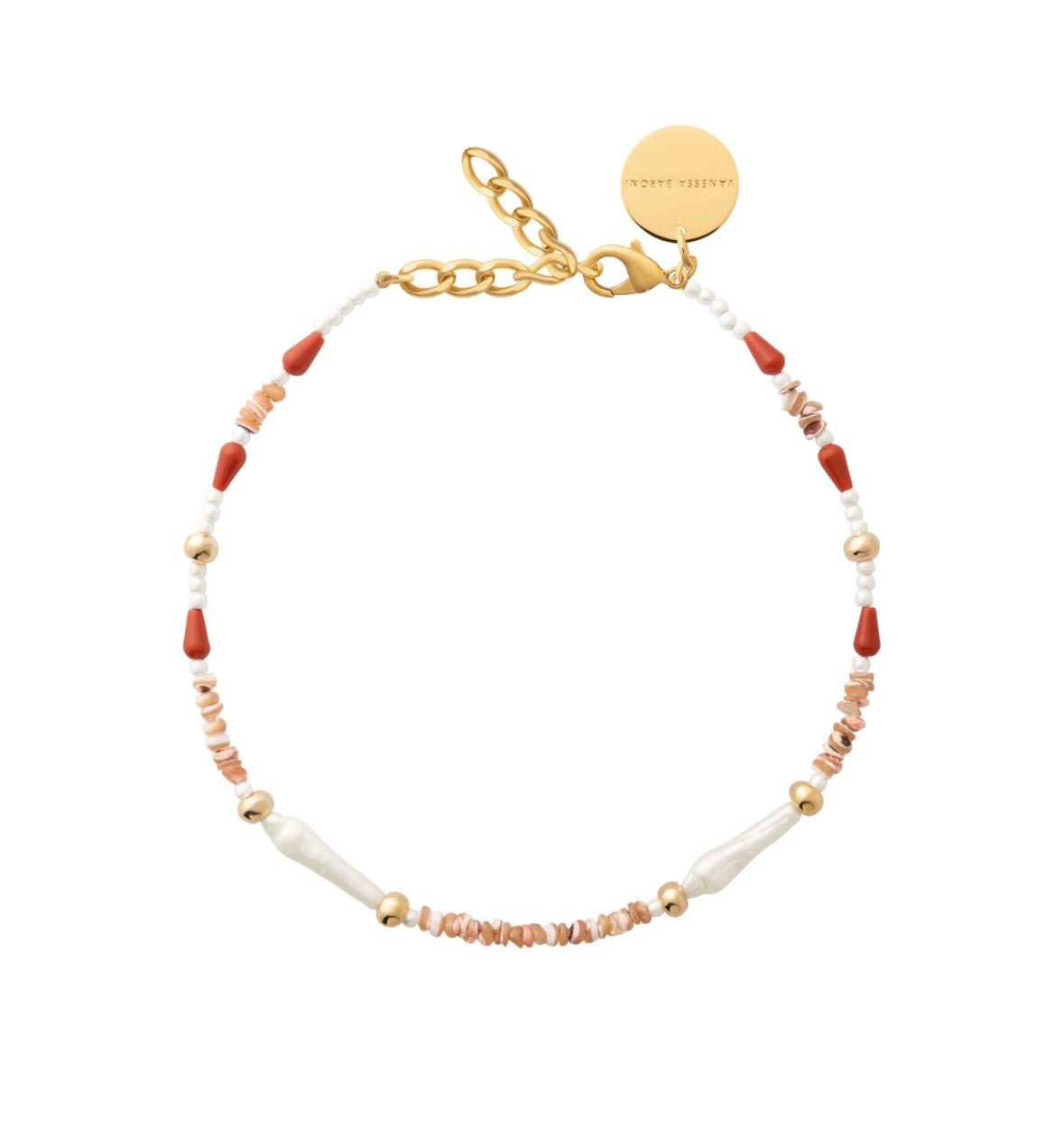 Shore Necklace Red
