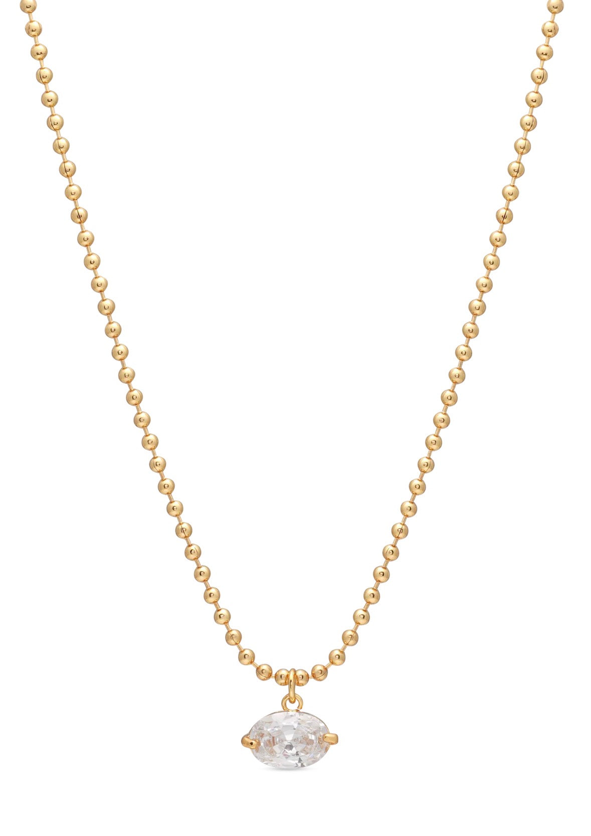 City Night Necklace in Oval