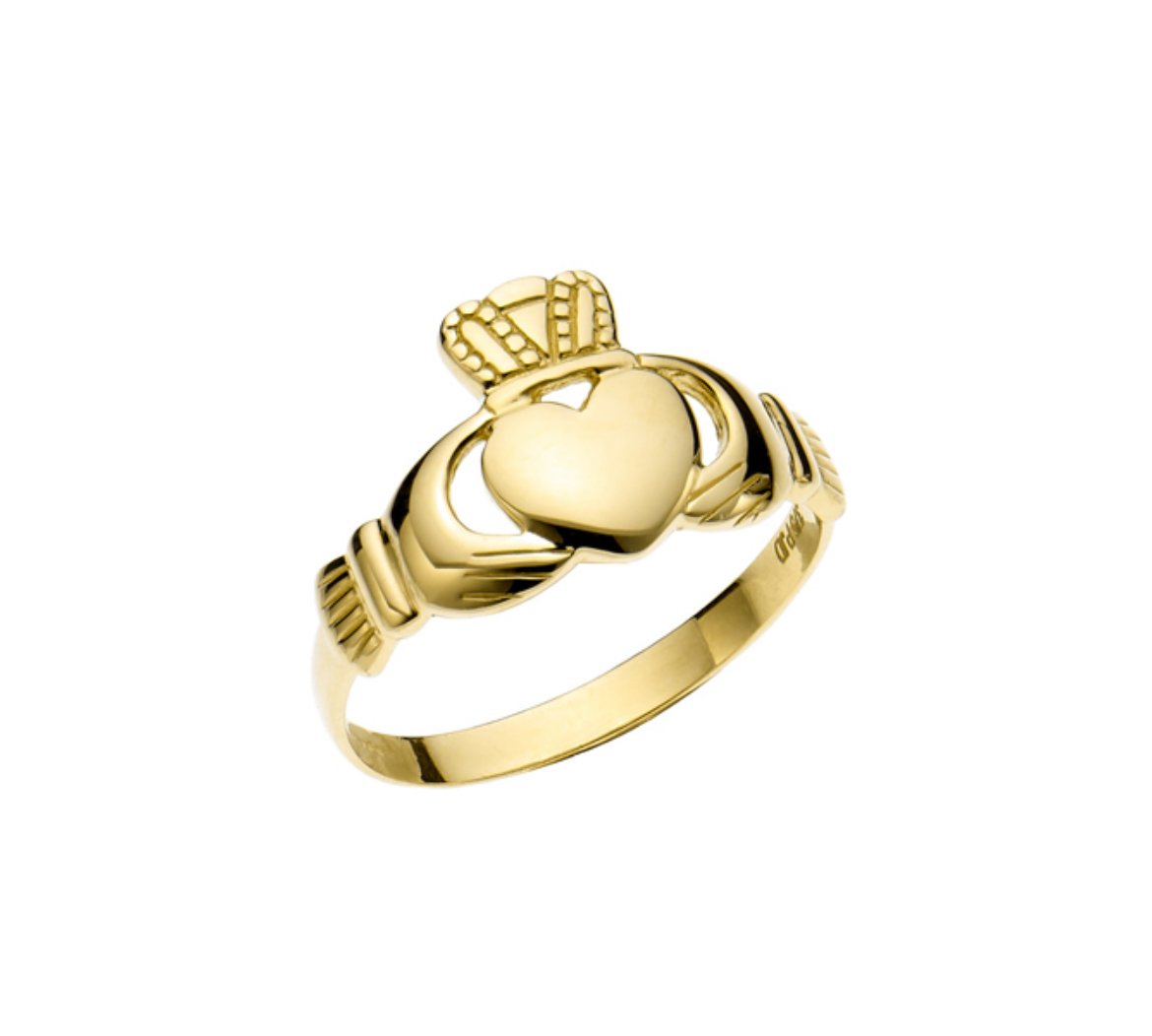 9ct Gold  Claddagh Ring