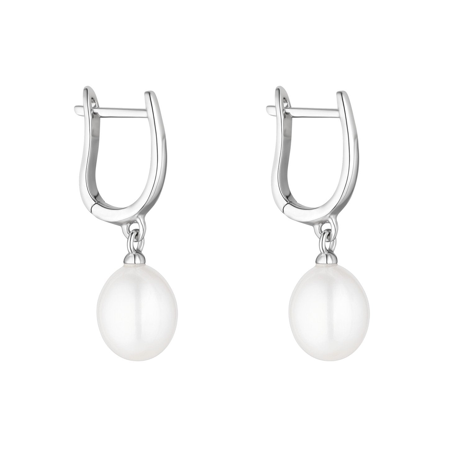 Silver Pearl Drop