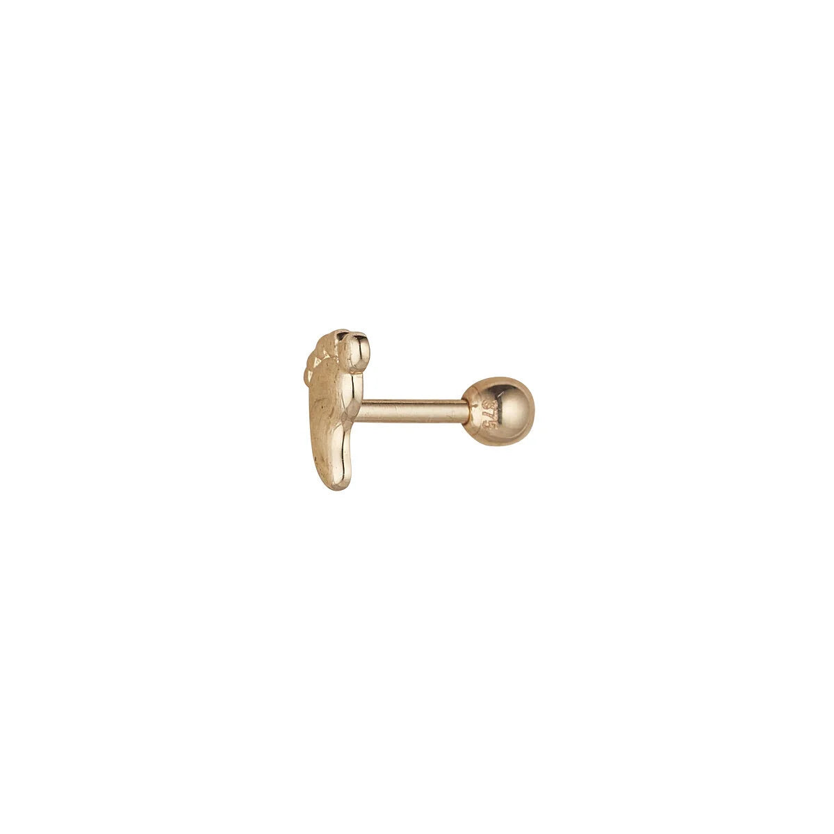 9ct Gold Baby Feet Flatback