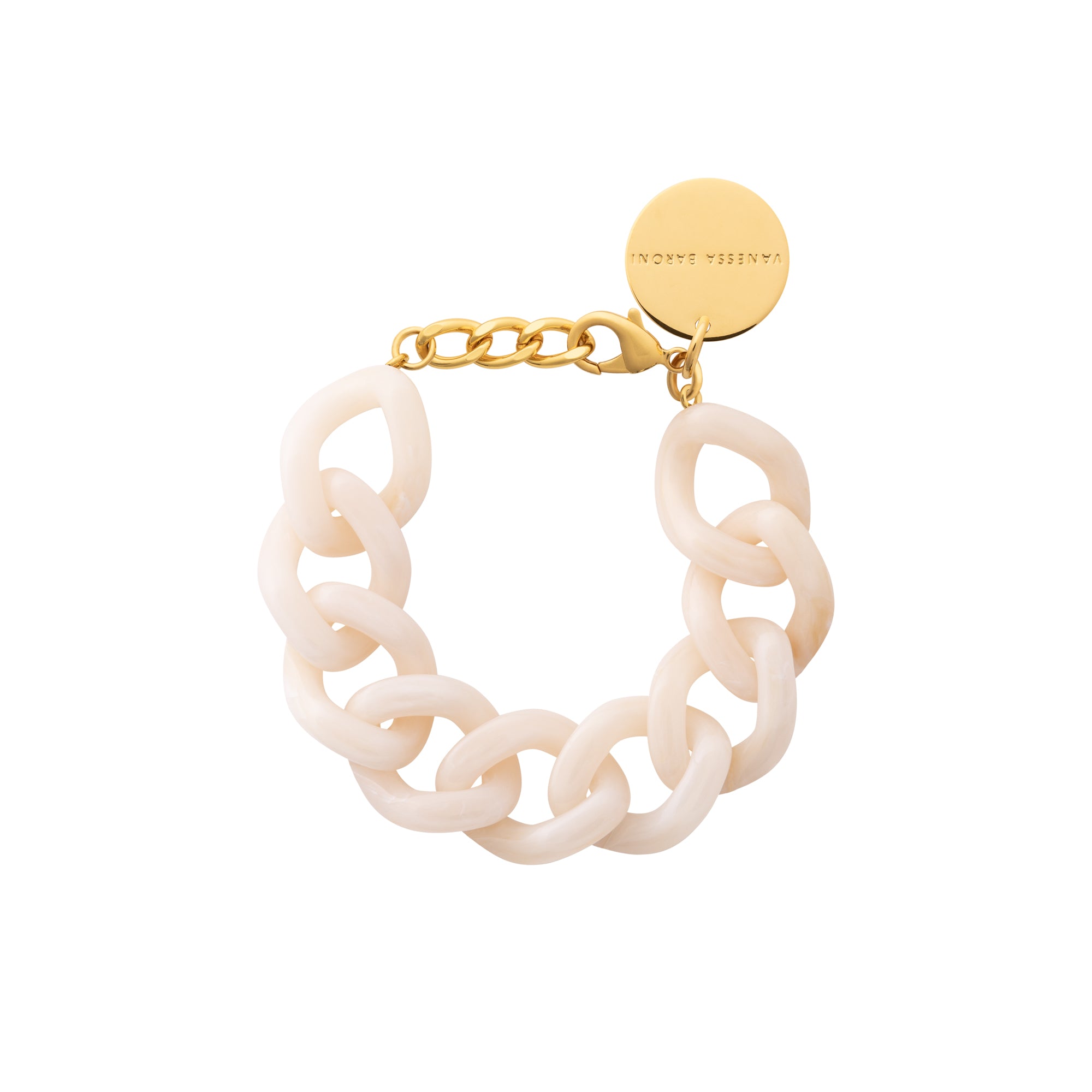Flat Chain Latte Marble