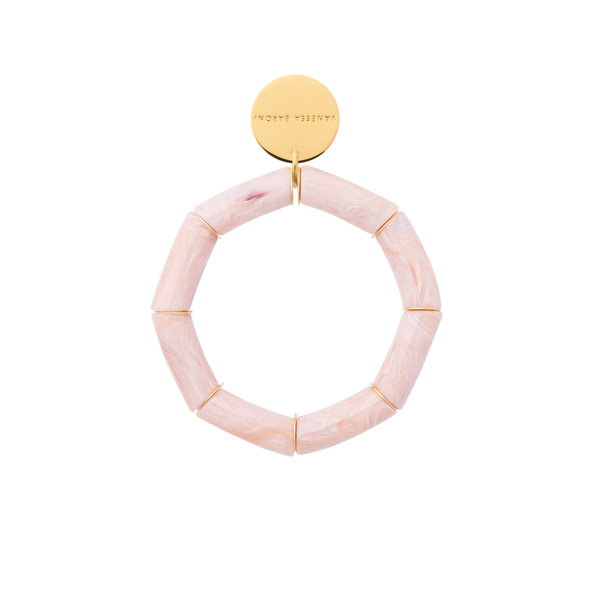 Flex Bracelet Ivory Rose Marble