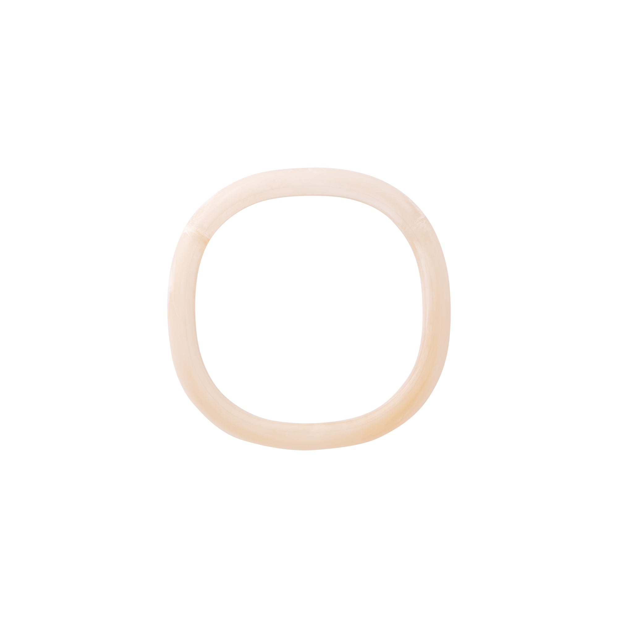 Soft Edge Bangle Latte Marble