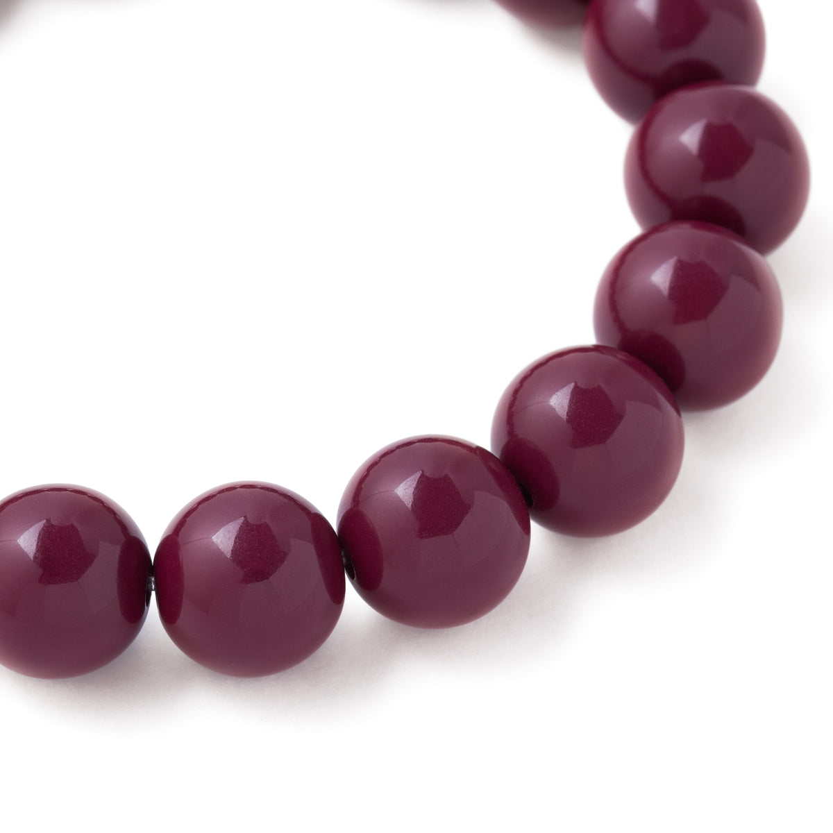 Mini Beads Flex Bracelet Berry