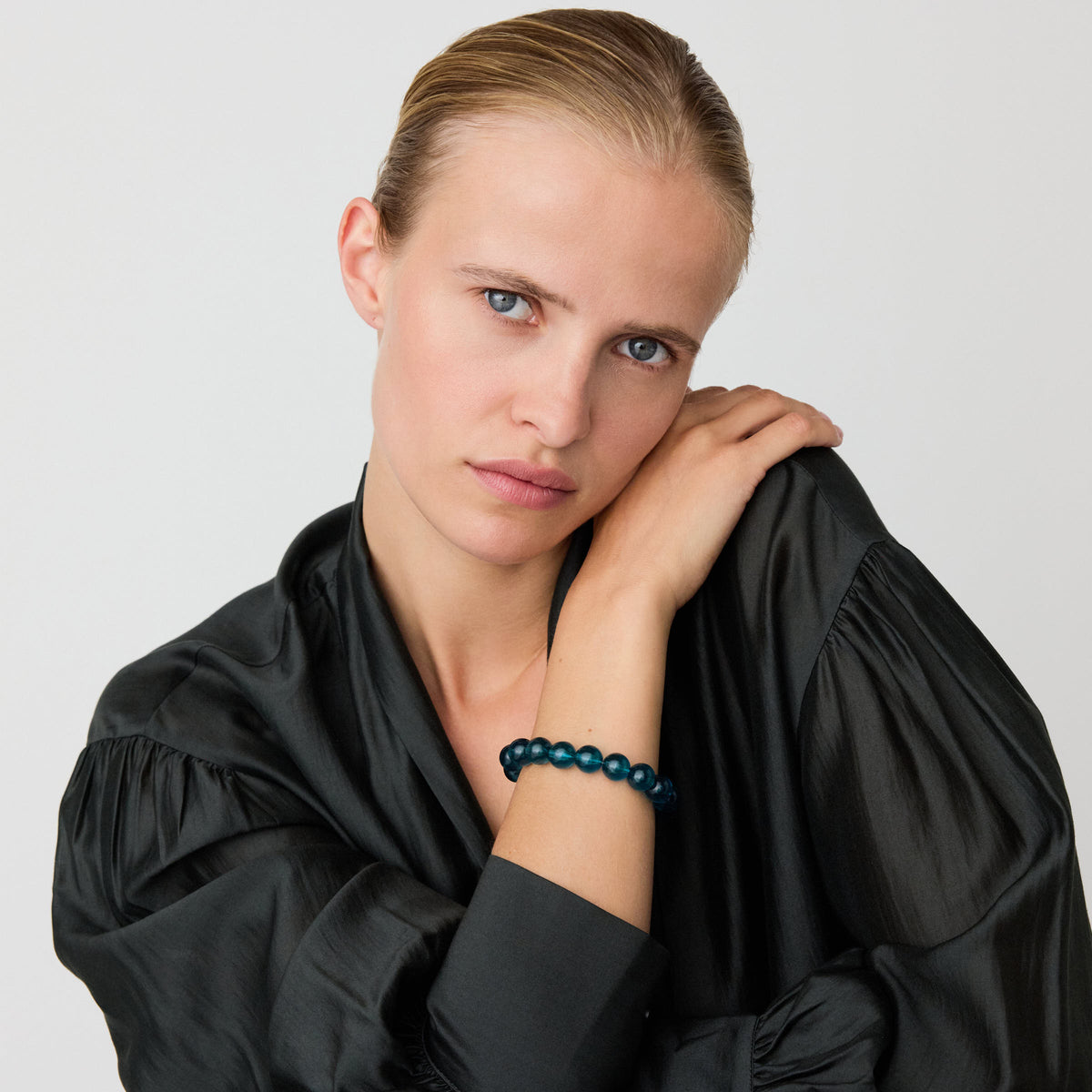 Mini Flex Bracelet Teal Marble