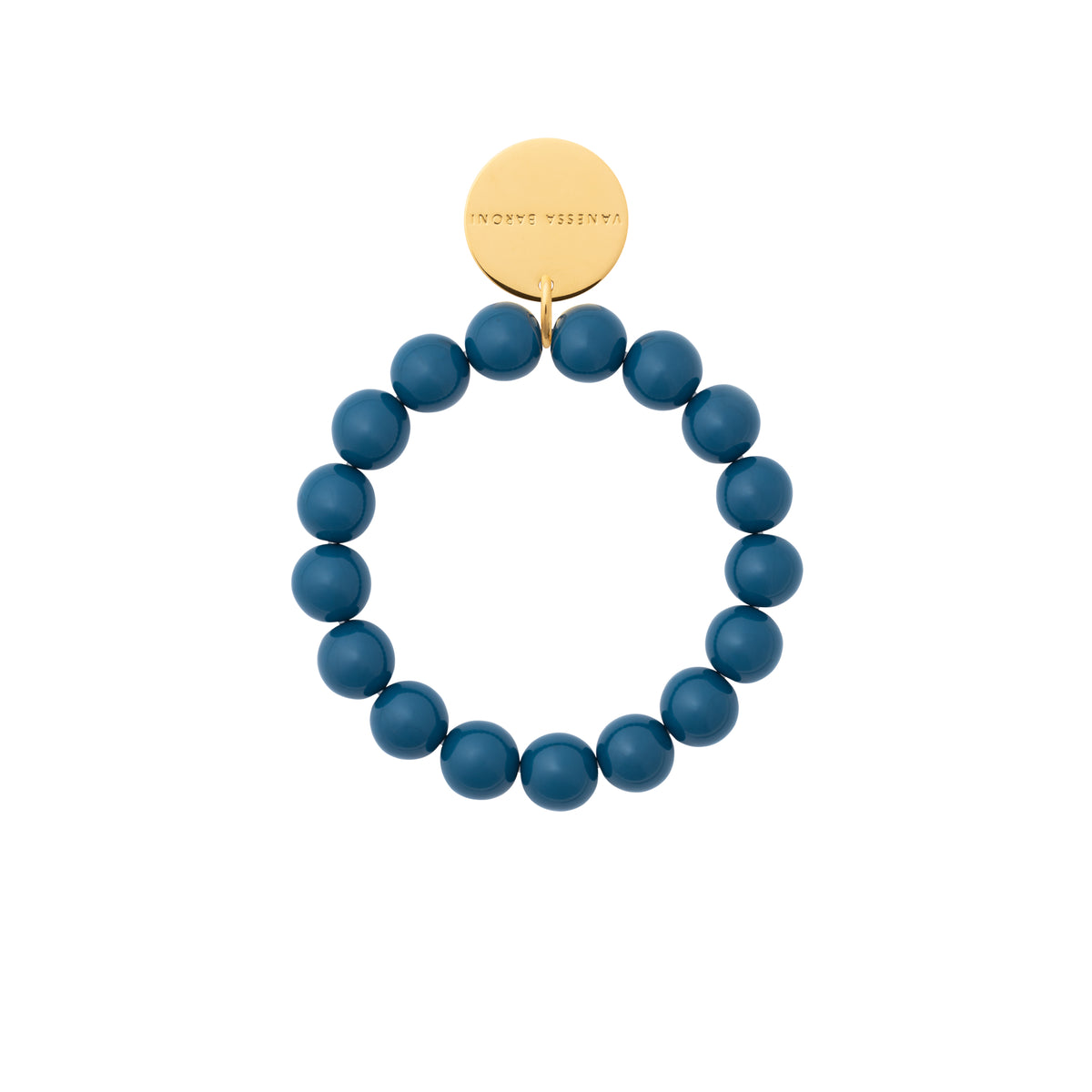 Mini Beads Flex Bracelet Petrol