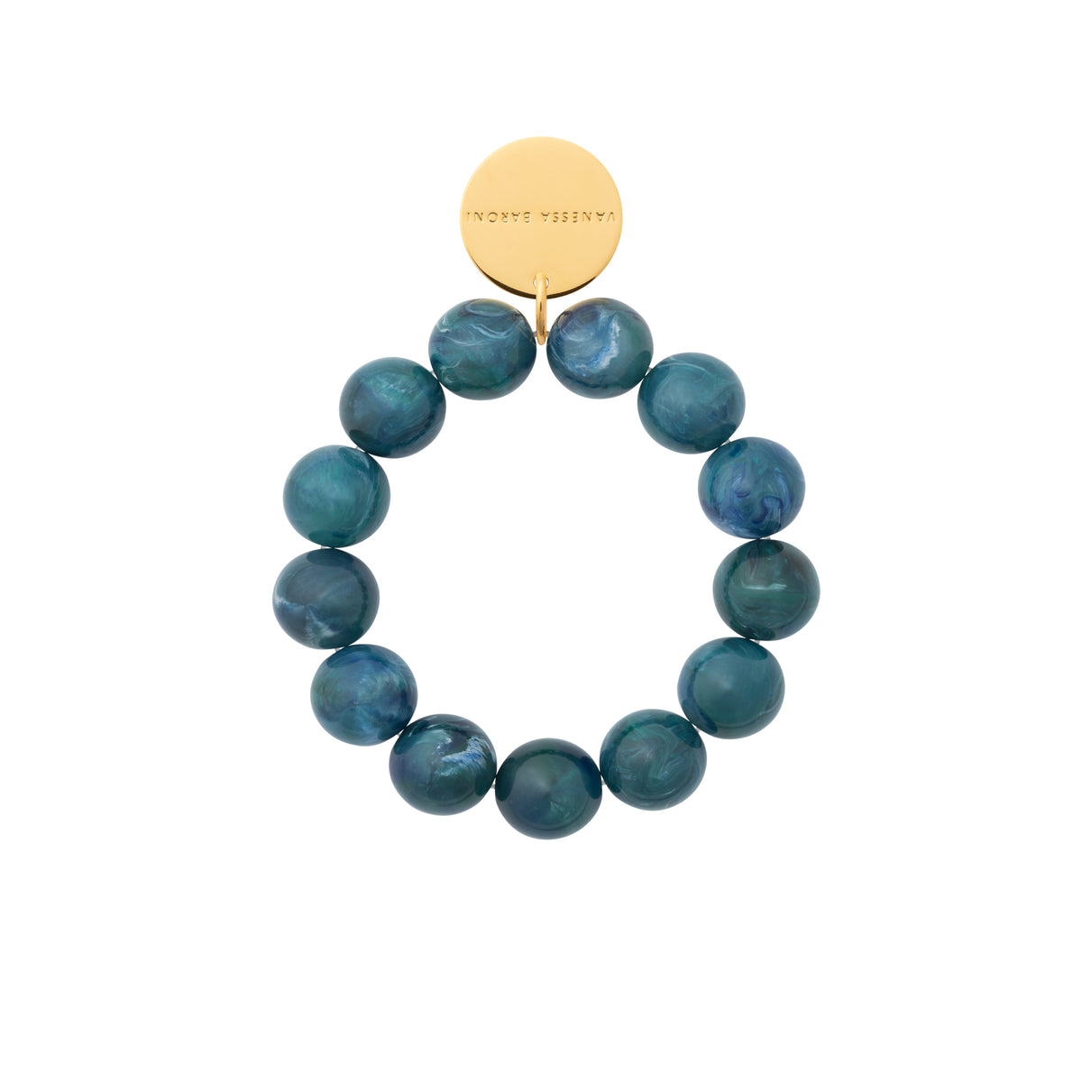 Mini Flex Bracelet Teal Marble