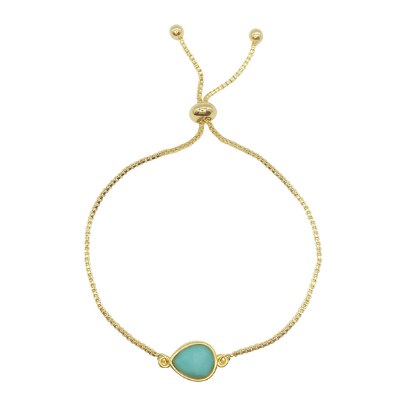 Amazonite Drop Bracelet