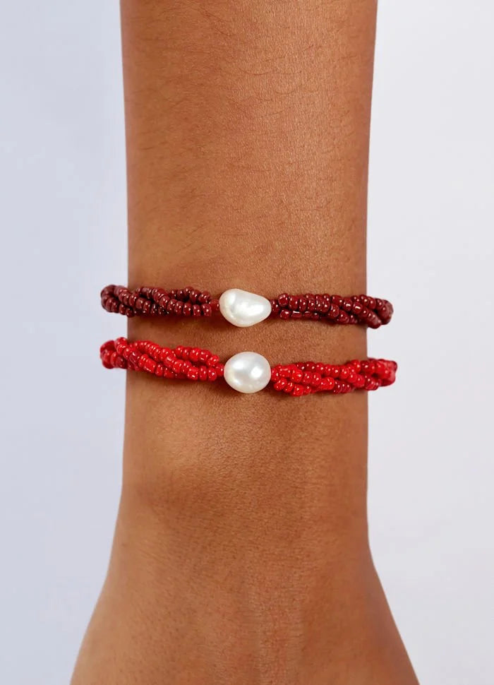 Scarlet Wave Bracelet